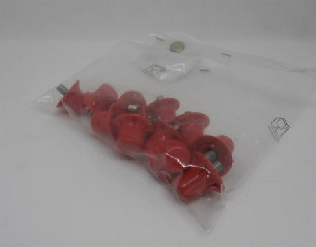 Tacchetti Plastica Rossi (12pz